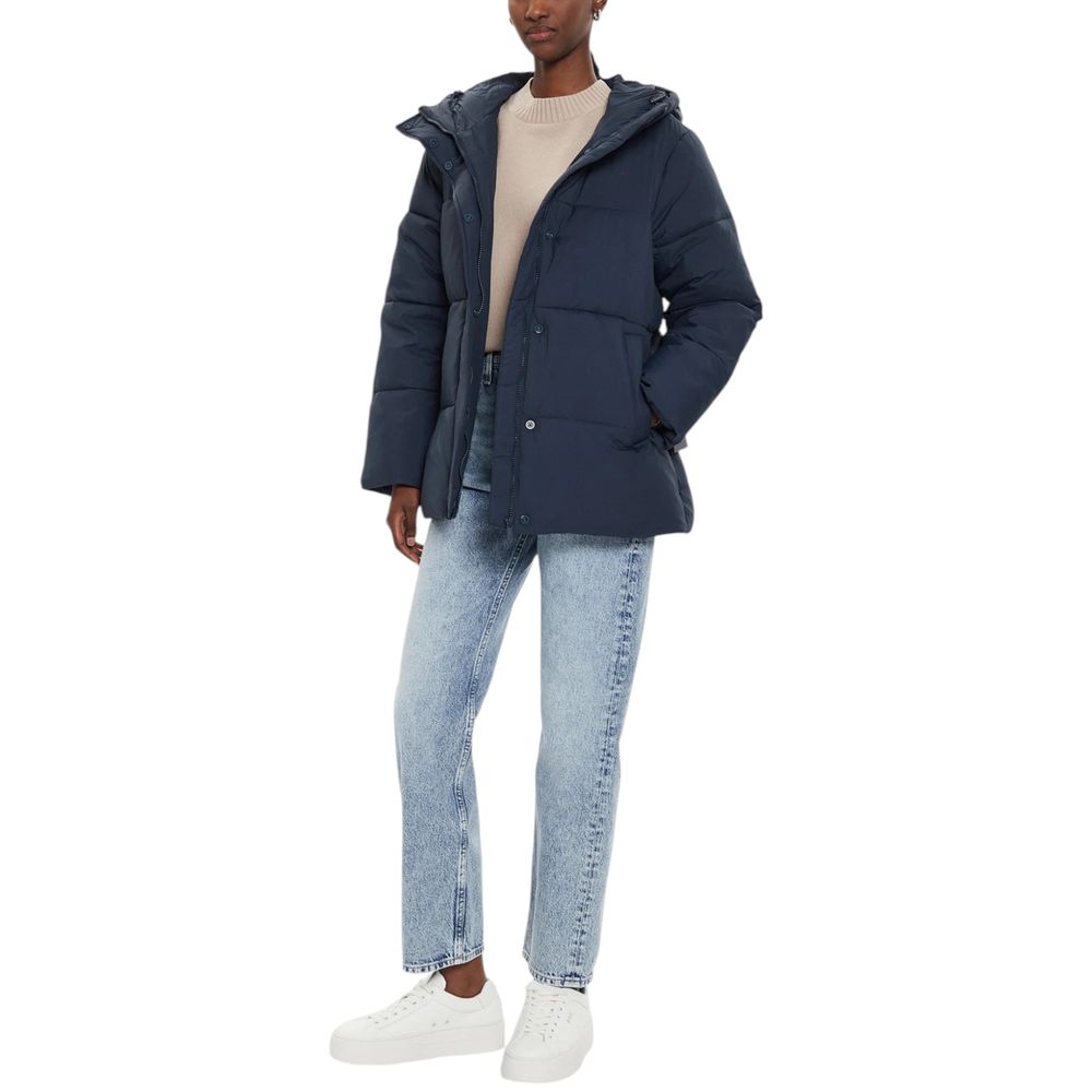 Calvin Klein Jeans Blue Nylon Jackets & Coat