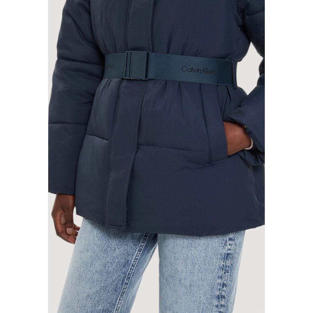 Calvin Klein Jeans Blue Nylon Jackets & Coat