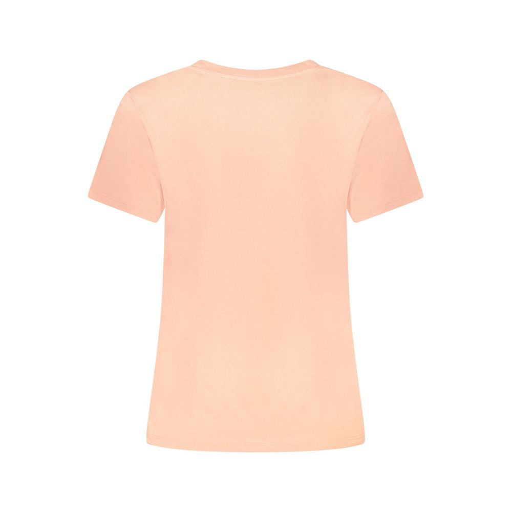 Pepe Jeans Pink Cotton Women T-Shirt