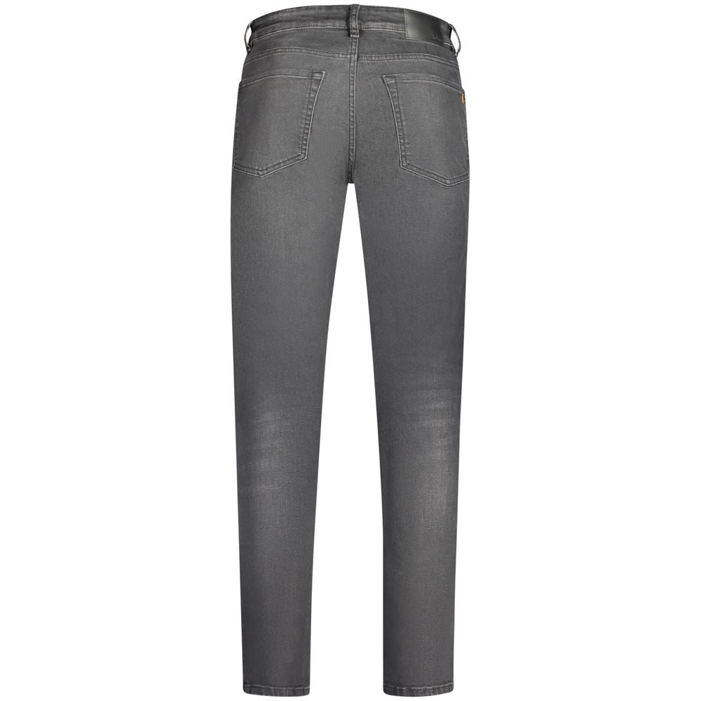 Hugo Boss Black Cotton Men Jeans