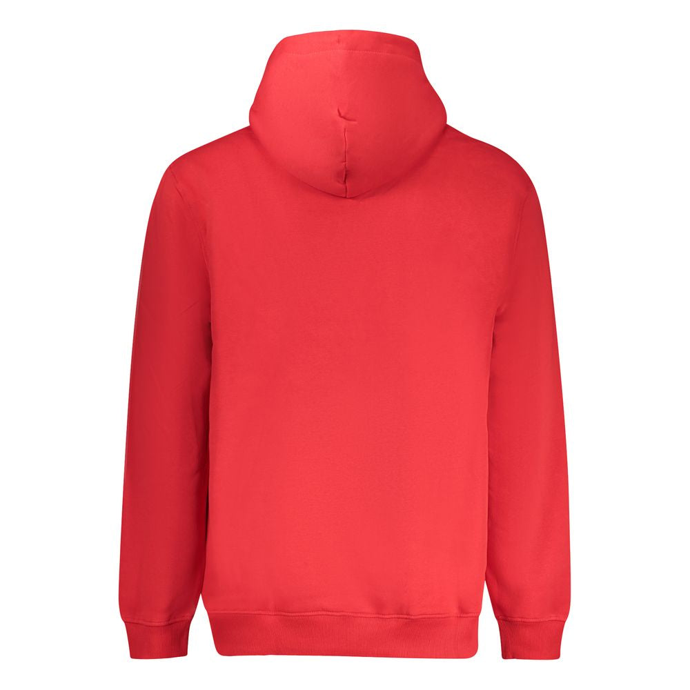 Tommy Hilfiger Red Cotton Men Sweater