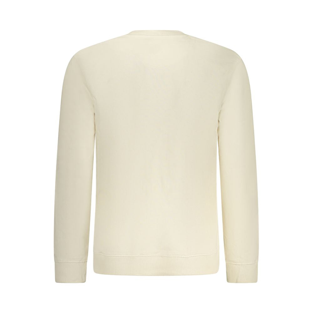 Lee Beige Cotton Men Sweater