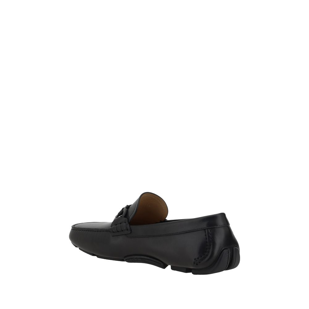 Ferragamo Ornament Driver Loafers