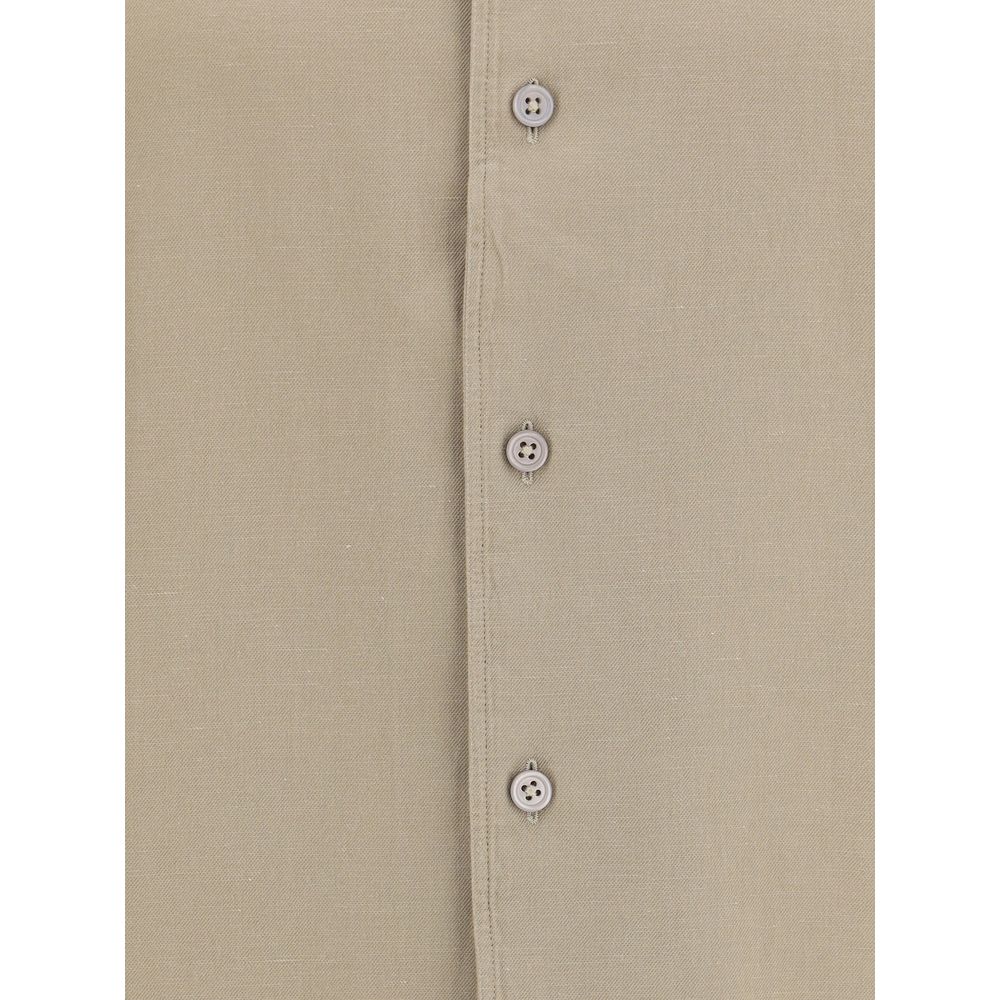 ZEGNA Cotton and linen Shirt