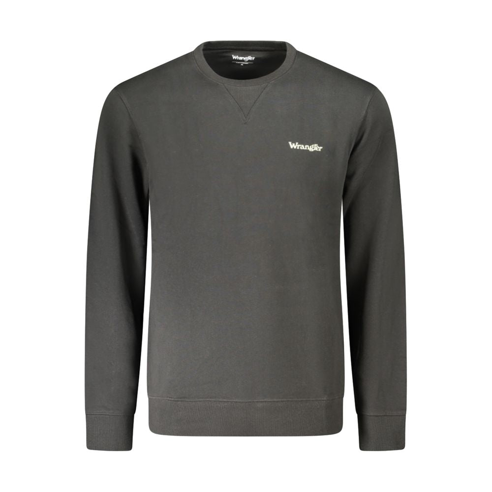 Wrangler Black Cotton Sweater