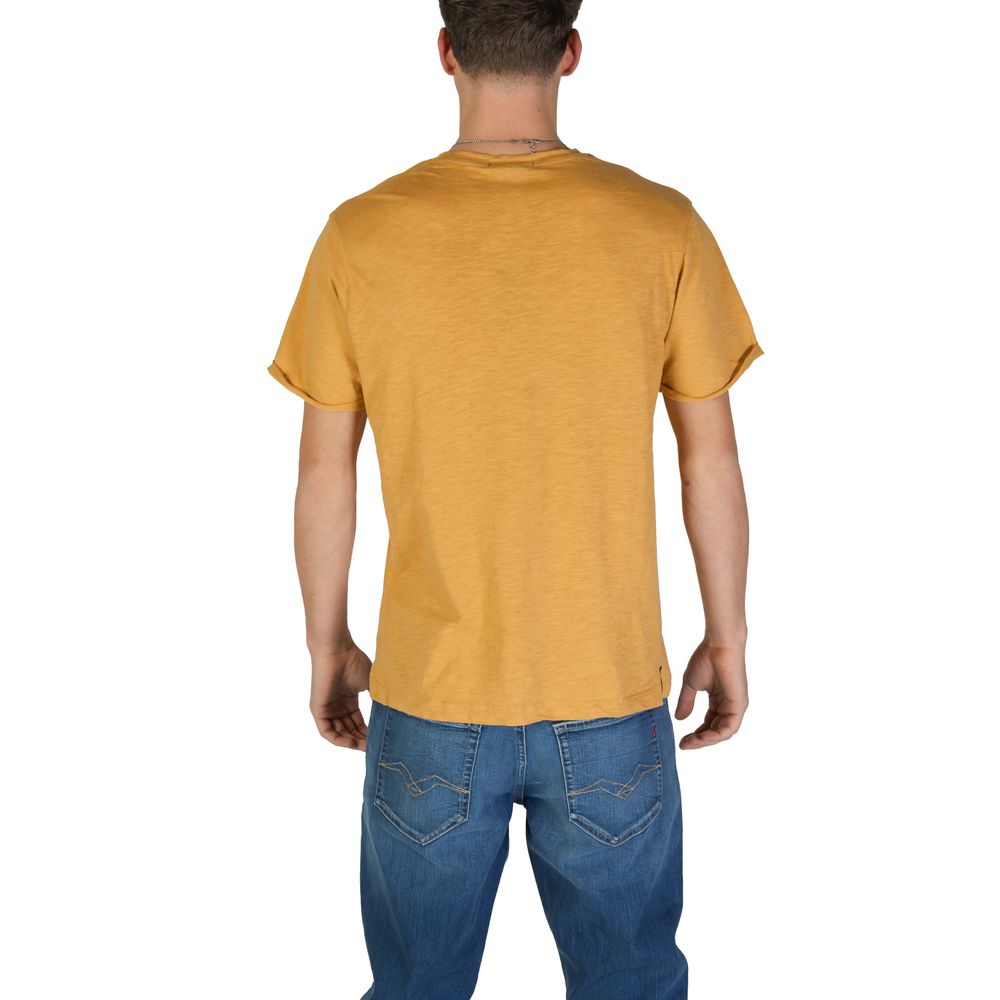 Richfield Orange Cotton T-Shirt