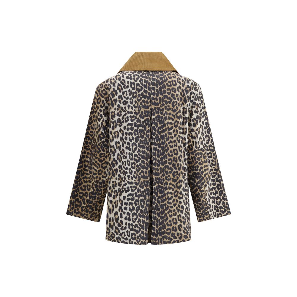 Ganni Leopard Jacket