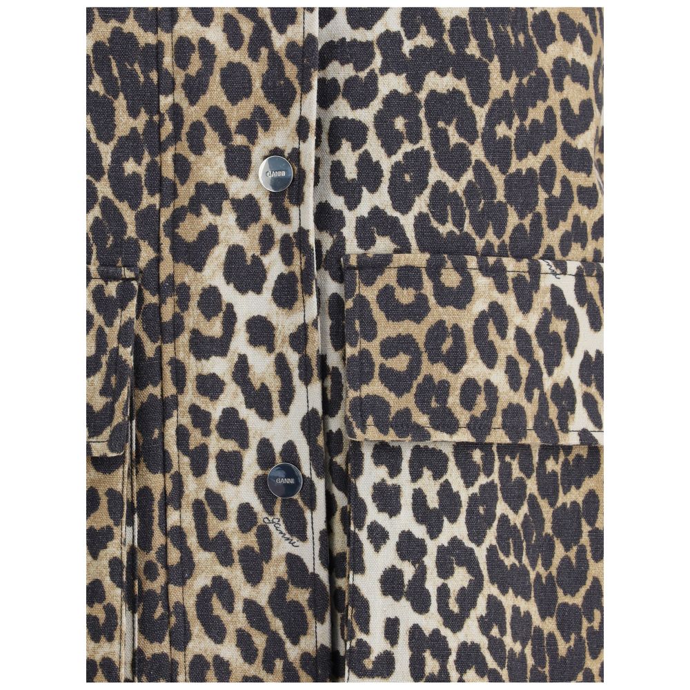 Ganni Leopard Jacket