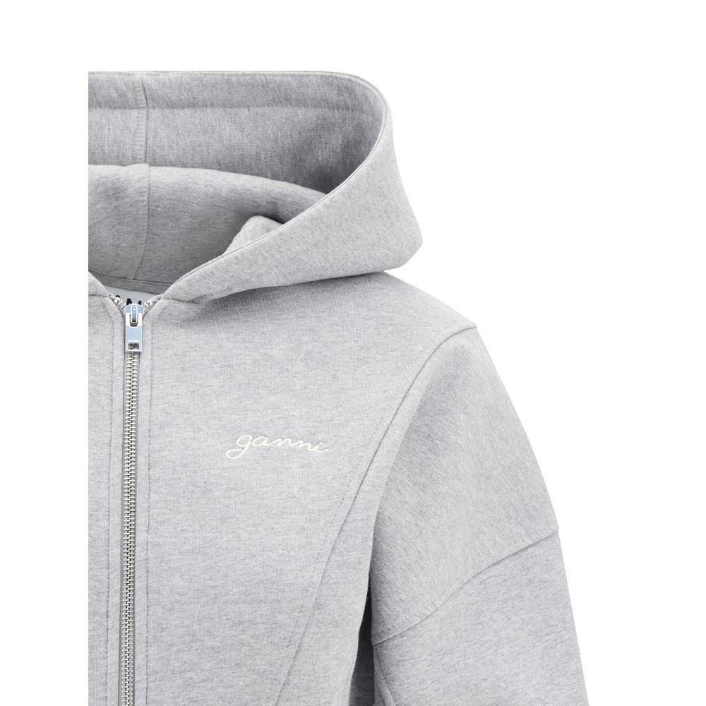 Ganni Zip Hoodie