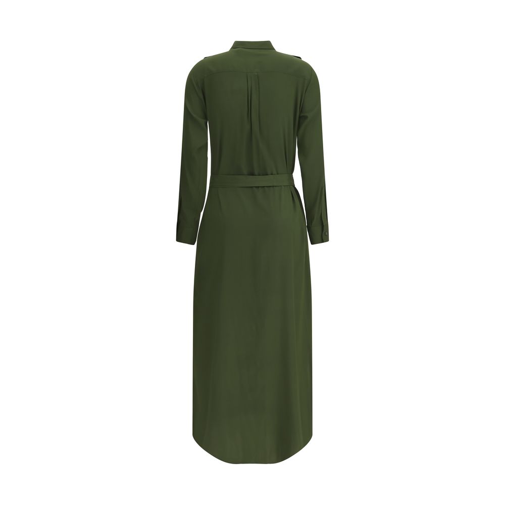 Ella Long silk chemisier Dress