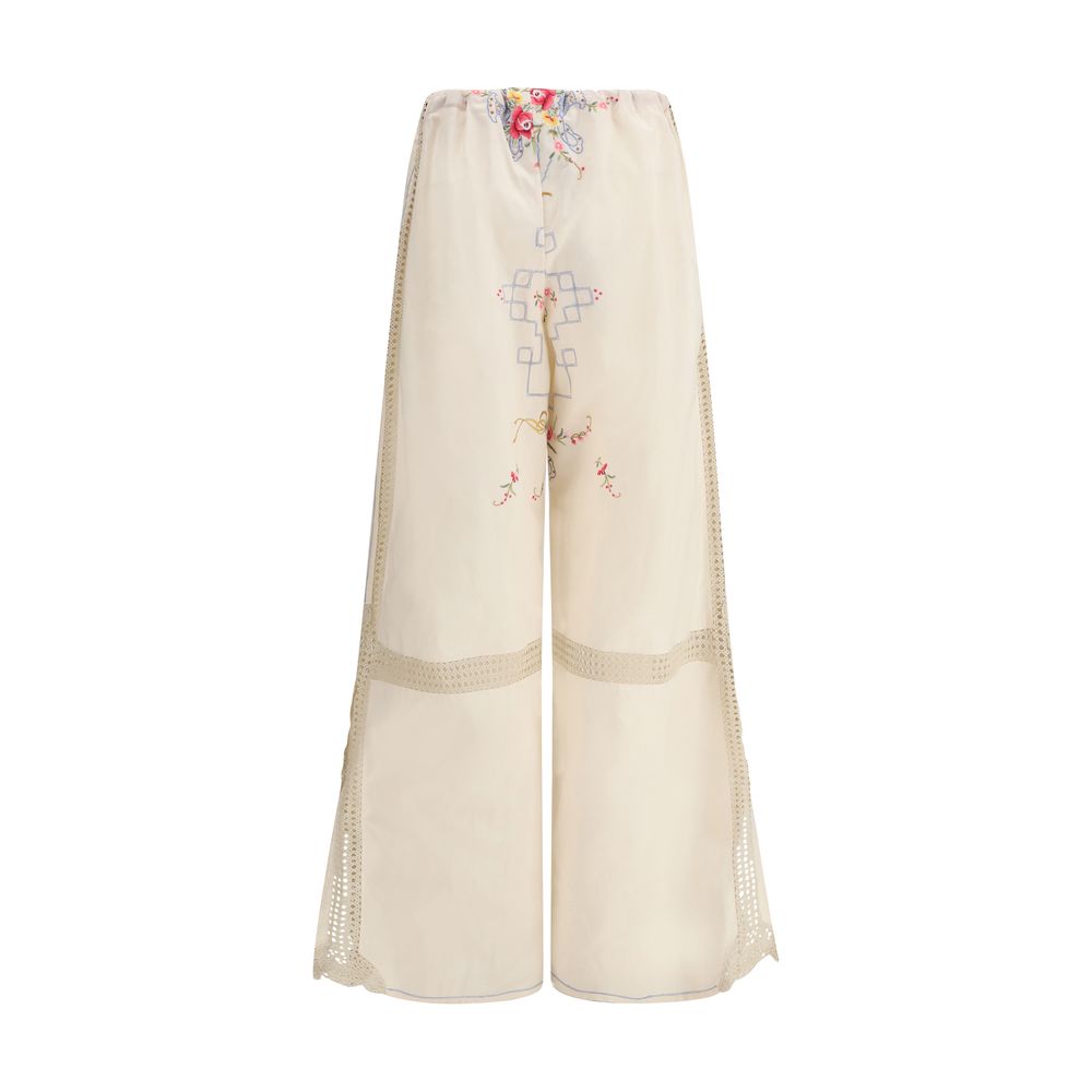 Ella Pants with floral details