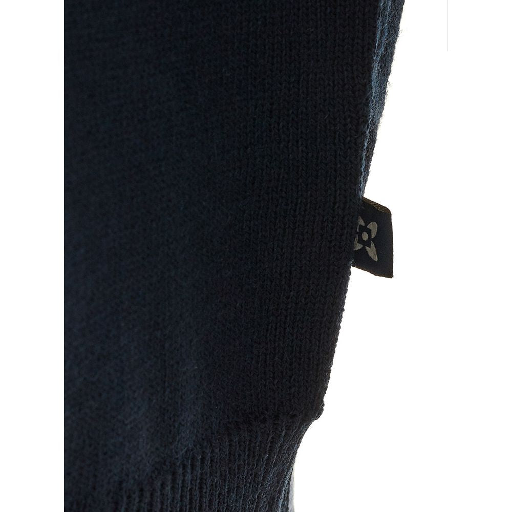 FERRANTE Elegant Blue Wool Sweater for Men