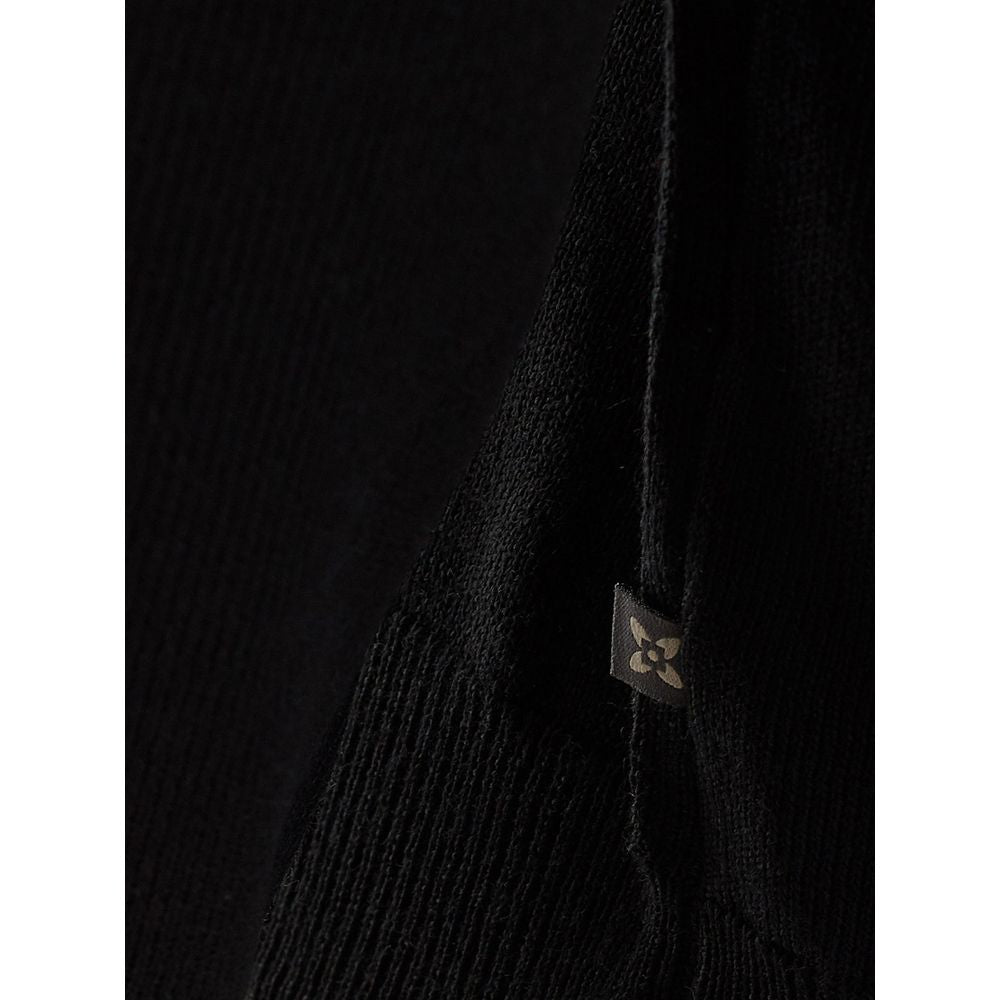 FERRANTE Elegant Black Wool Sweater for Men