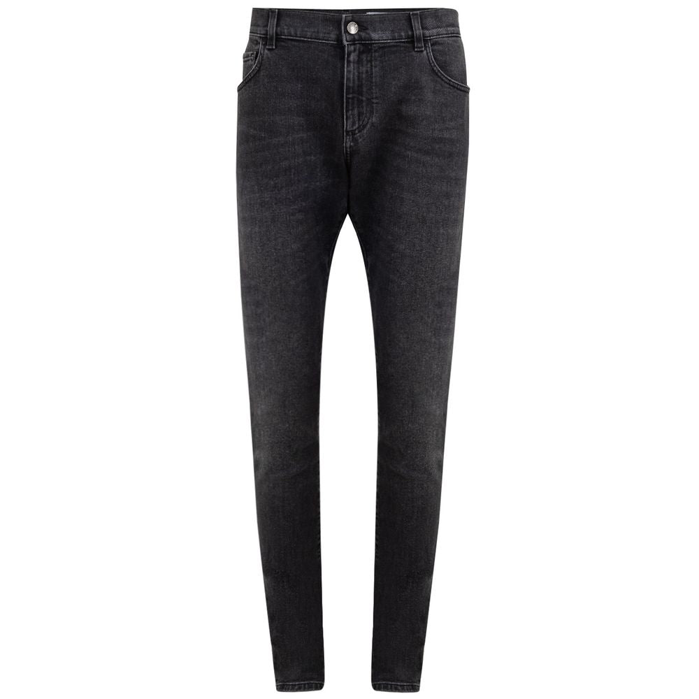 Dolce & Gabbana Brown Cotton Jeans & Pant
