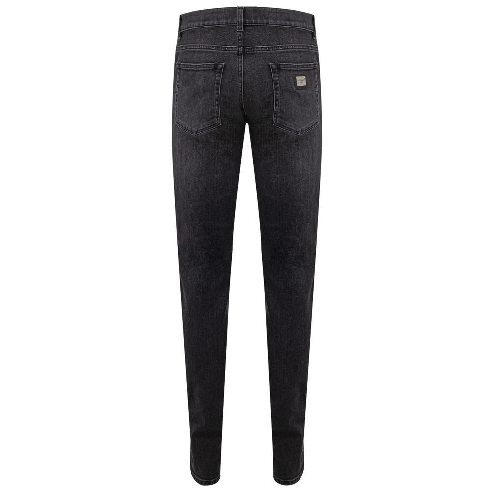 Dolce & Gabbana Brown Cotton Jeans & Pant