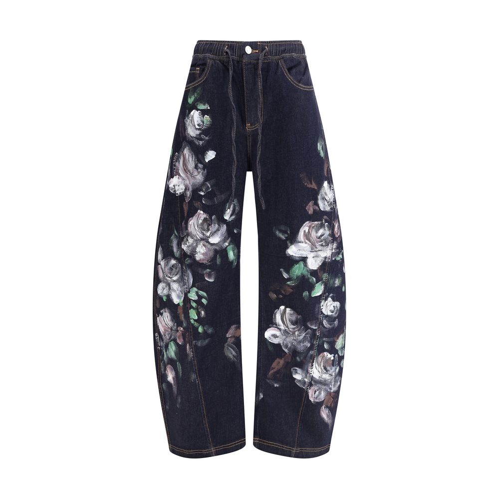 Ella Floral print Jeans
