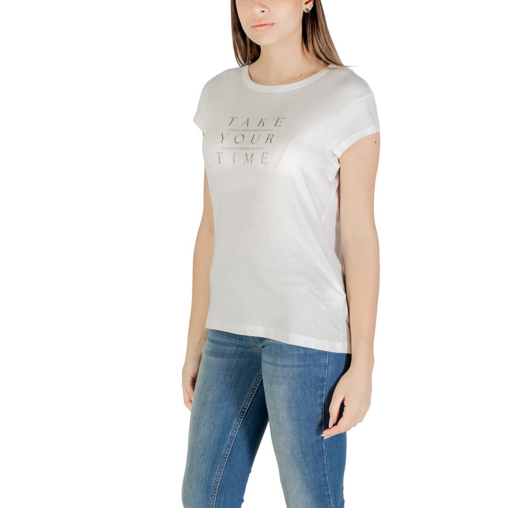 Street One White Cotton Tops & T-Shirt