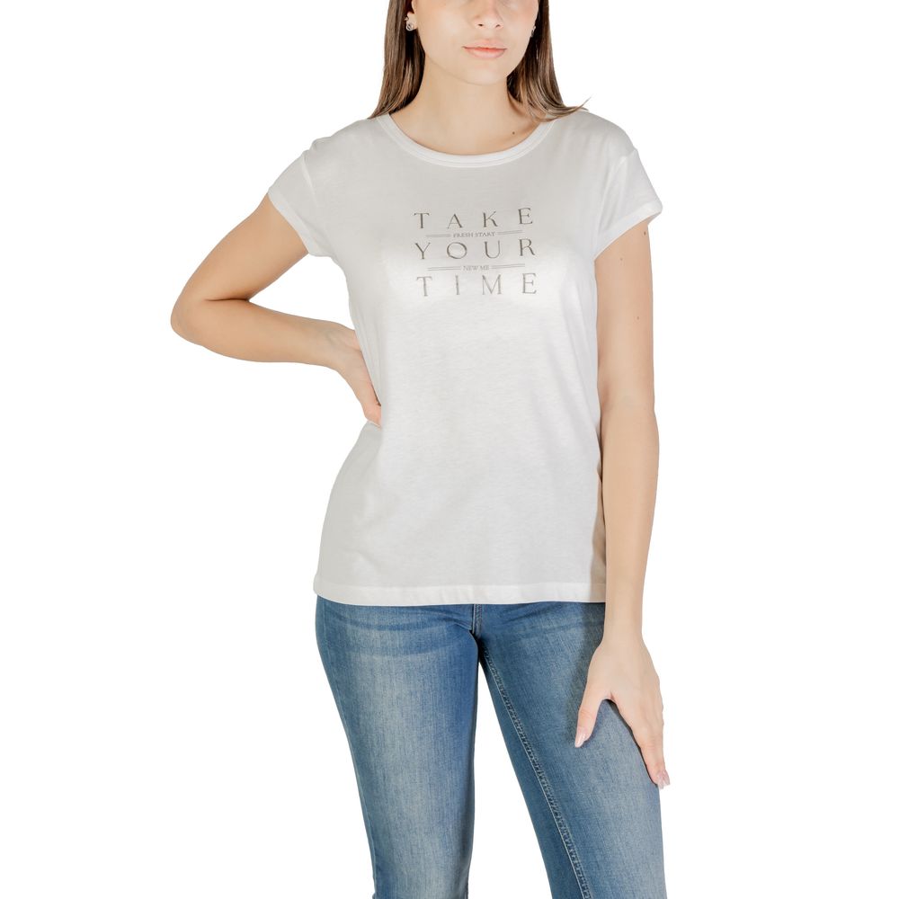 Street One White Cotton Tops & T-Shirt