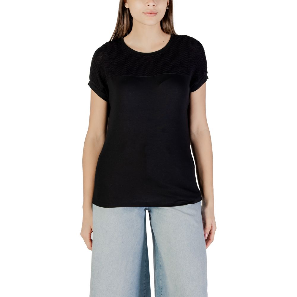 Street One Black Viscose Tops & T-Shirt