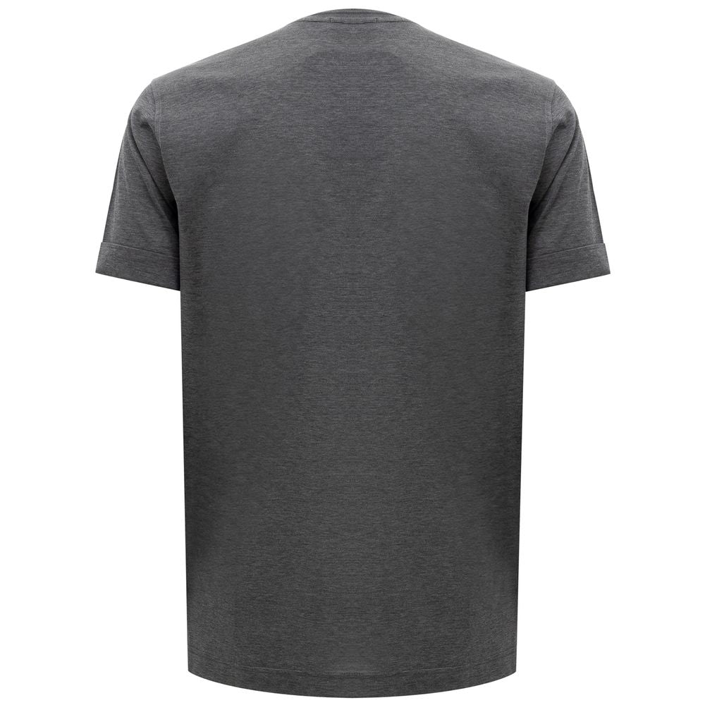 Corneliani Gray Cotton Clothing