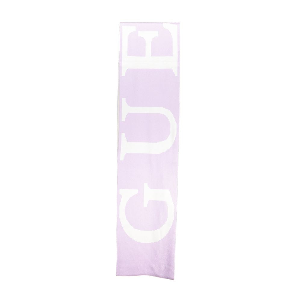 Guess Jeans Purple Cotton Scarf