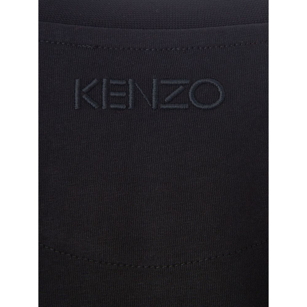 Elegant Black Cotton Kenzo Tee for Women