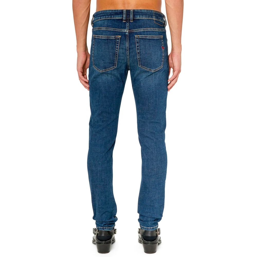 Diesel Blue Cotton Jeans & Pant