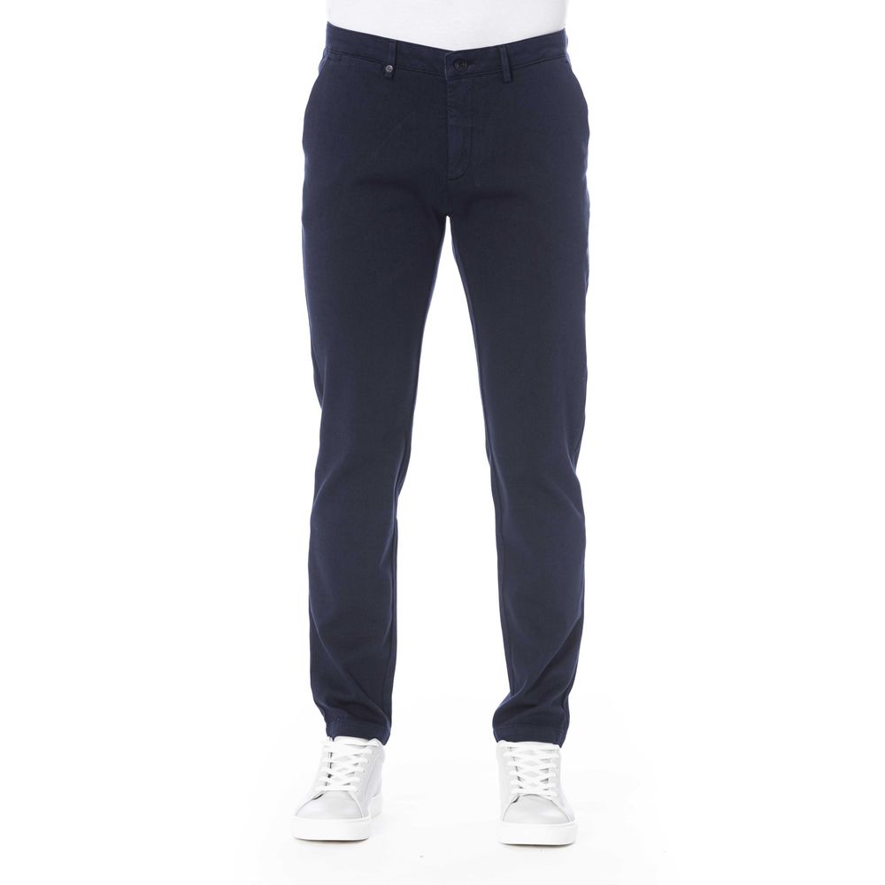 Distretto12 Blue Cotton Jeans & Pant