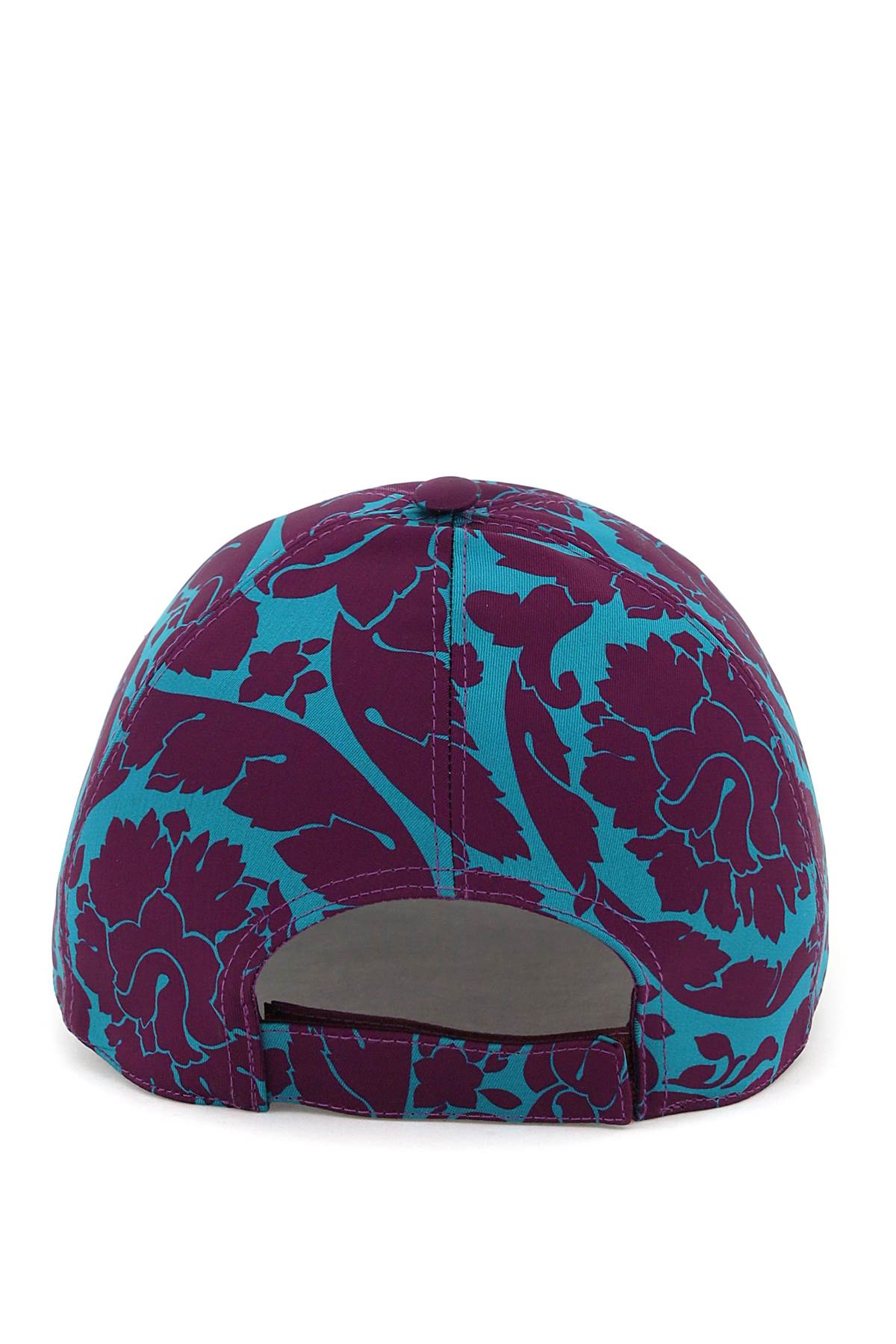 Versace 'barocco silhoutte' baseball cap