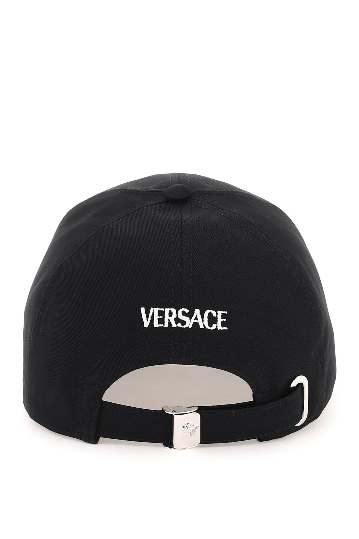 Versace logo embroidery baseball cap