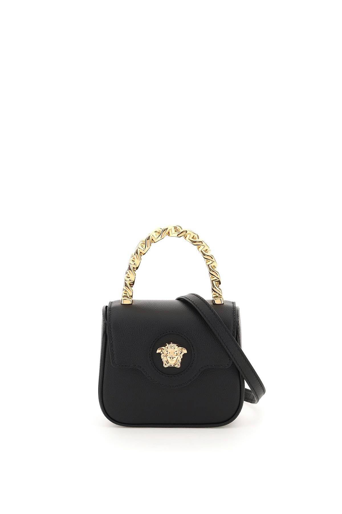 Versace leather 'la medusa' mini bag