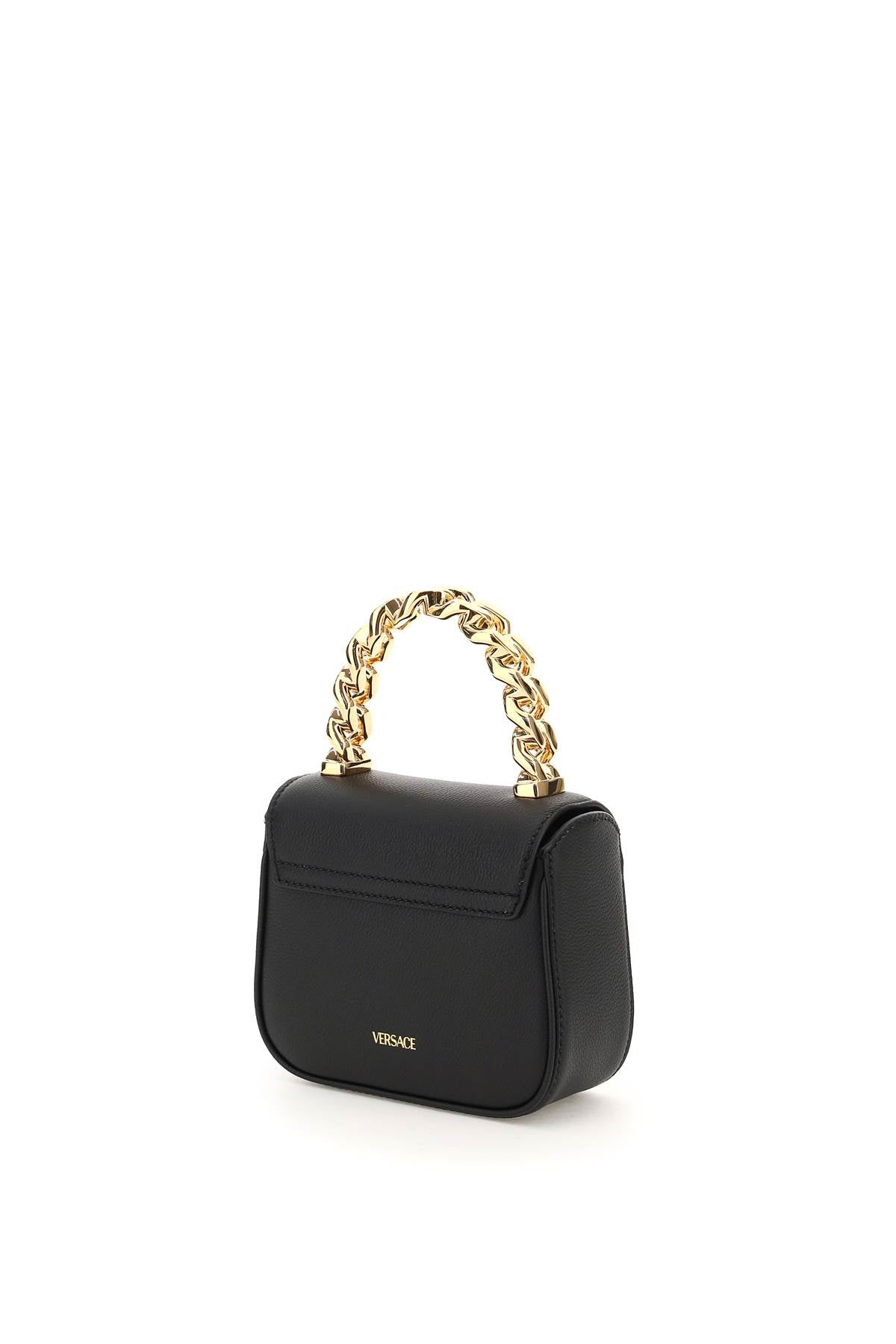 Versace leather 'la medusa' mini bag