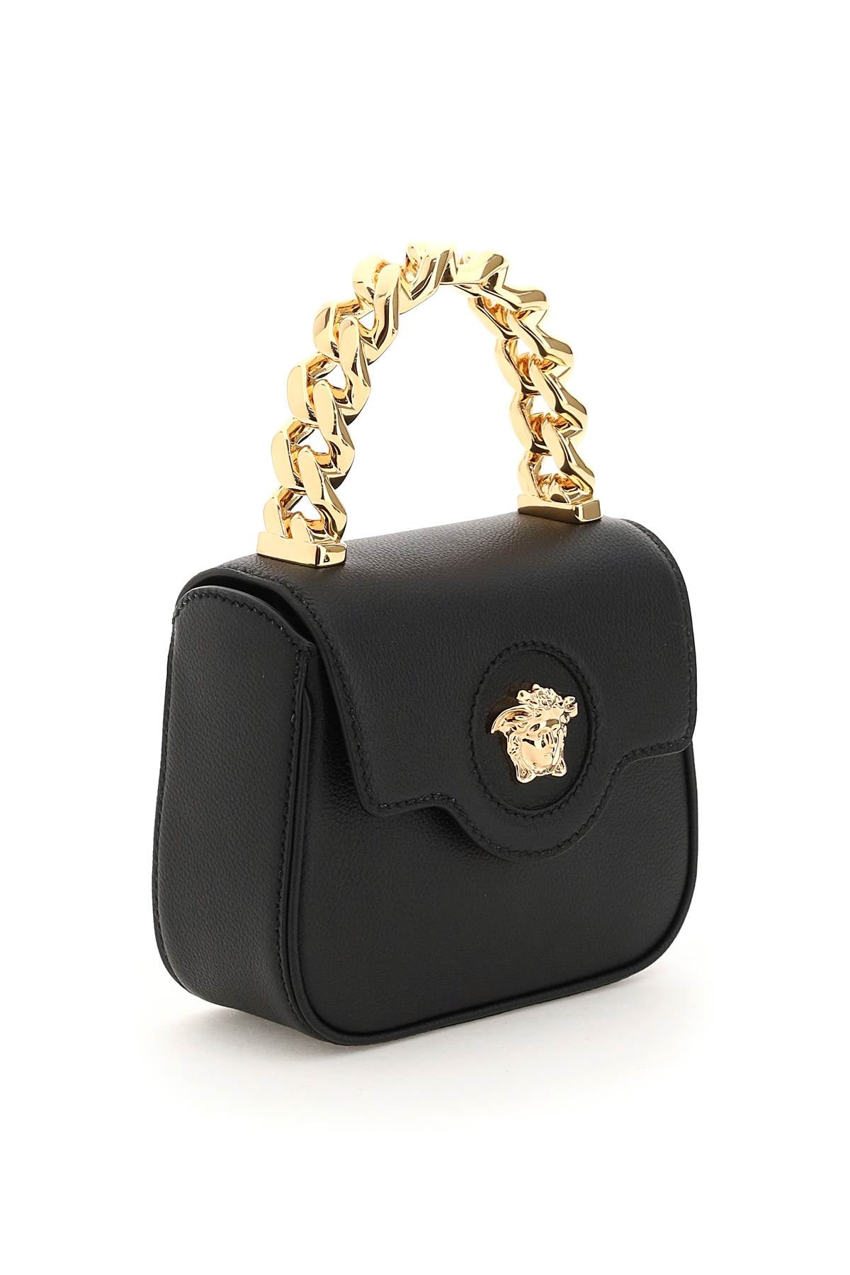 Versace leather 'la medusa' mini bag