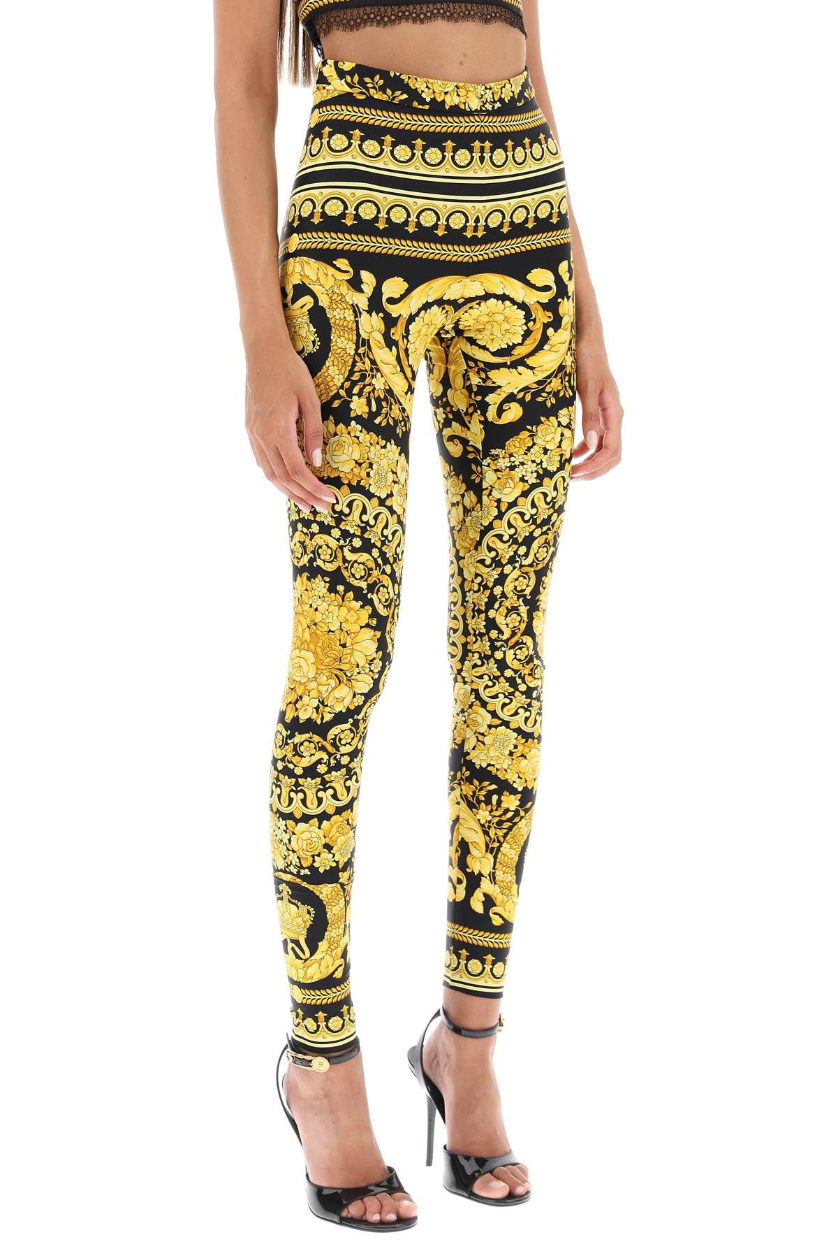 Versace barocco leggings