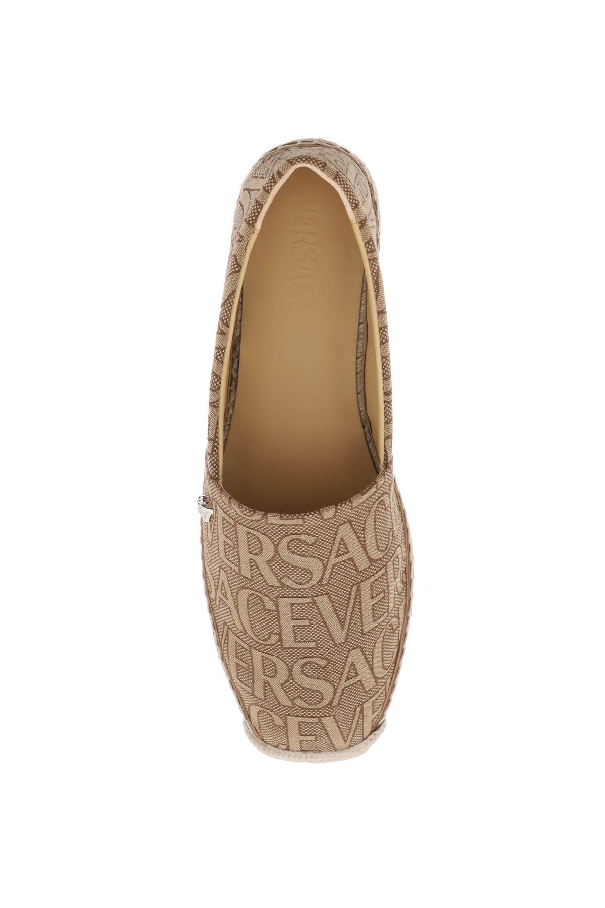 Versace 'versace allover' espadrilles