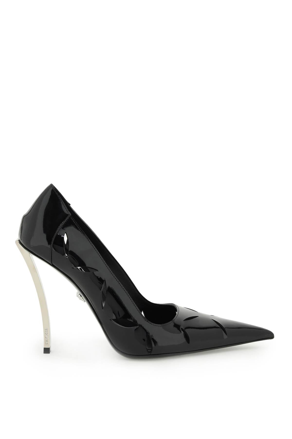 Versace patent leather pumps