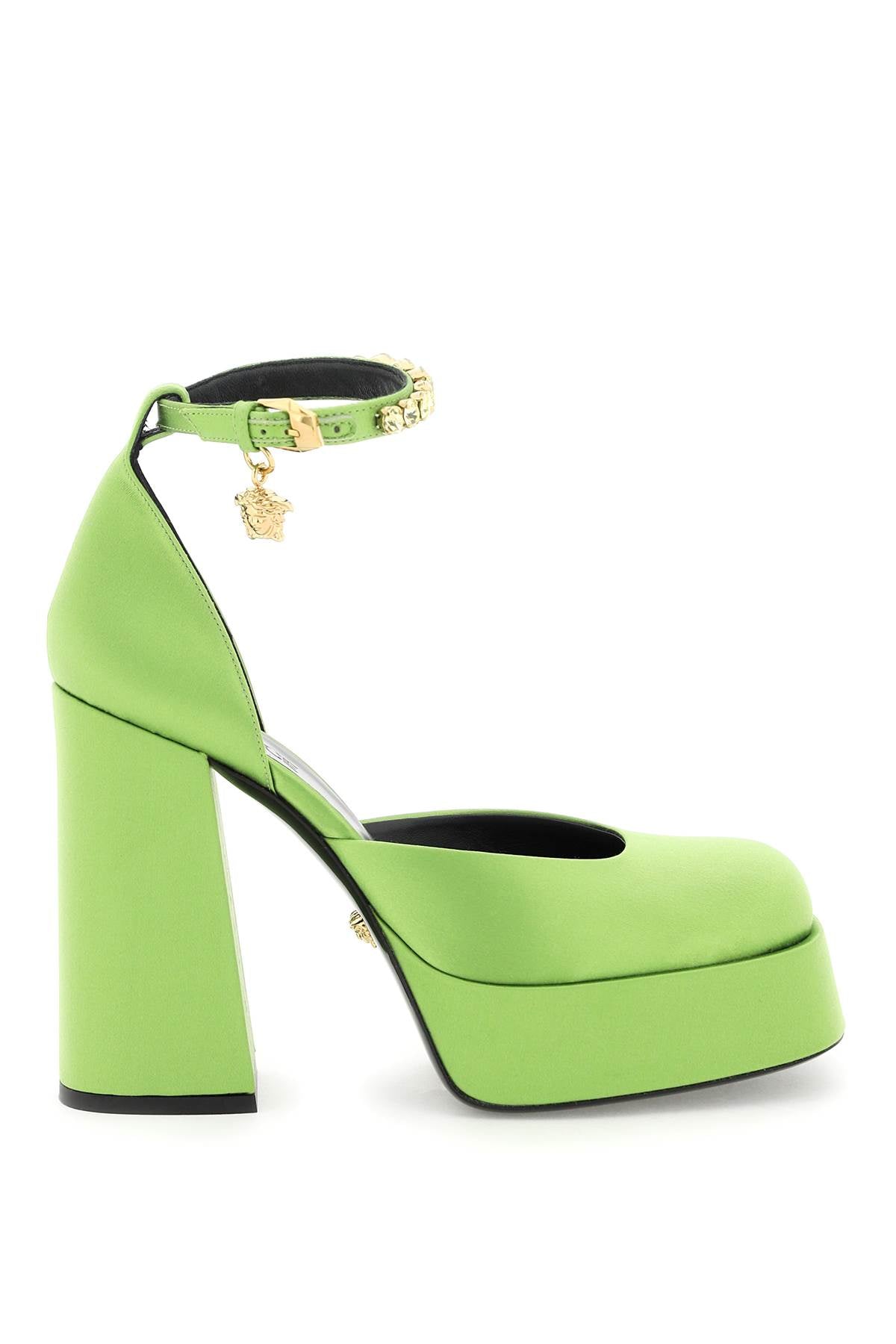 Versace medusa aevitas platform pumps