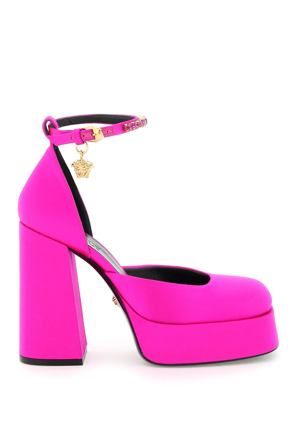 Versace medusa aevitas platform pumps