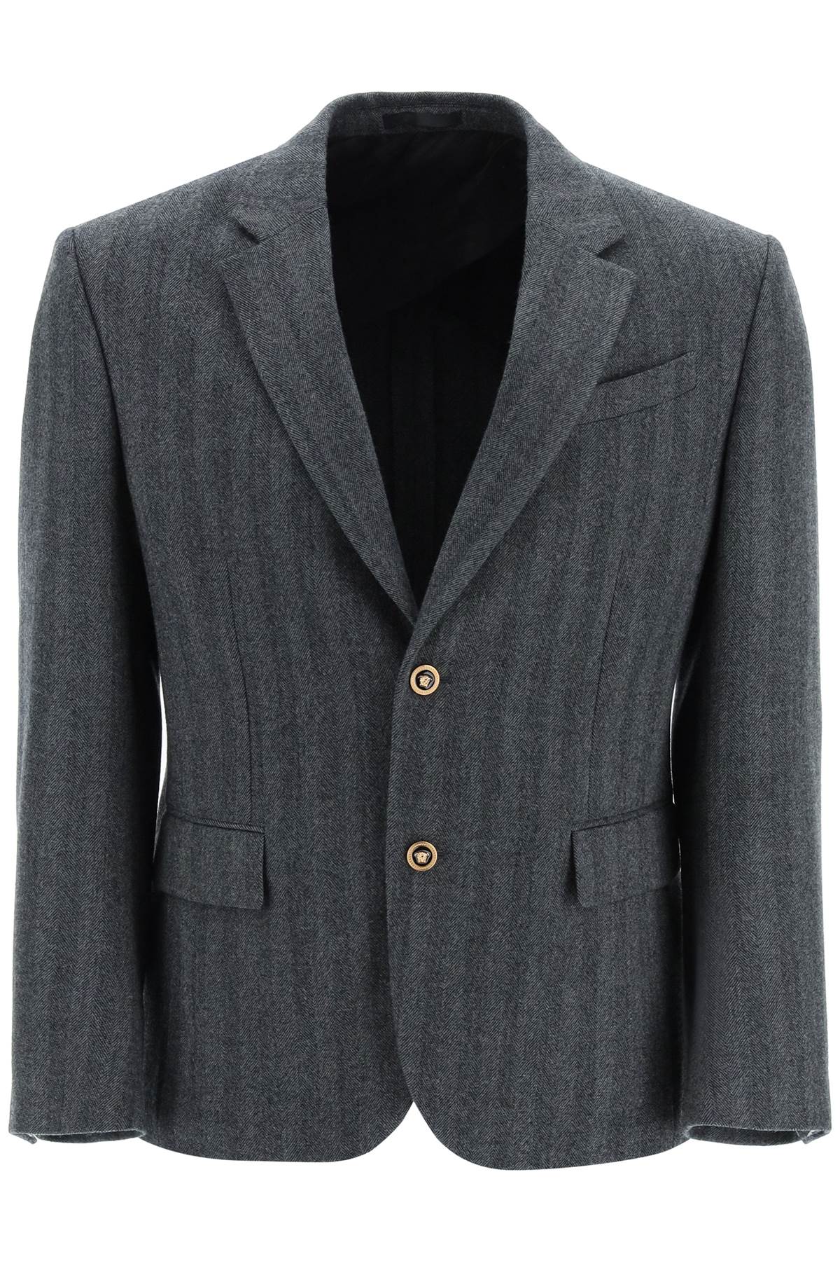 Versace medusa cashmere blazer