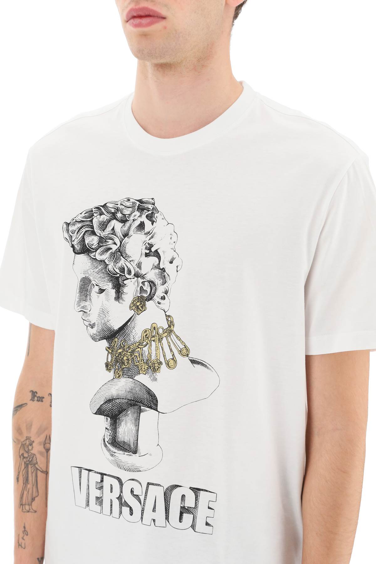 Versace mitchel fit printed t-shirt