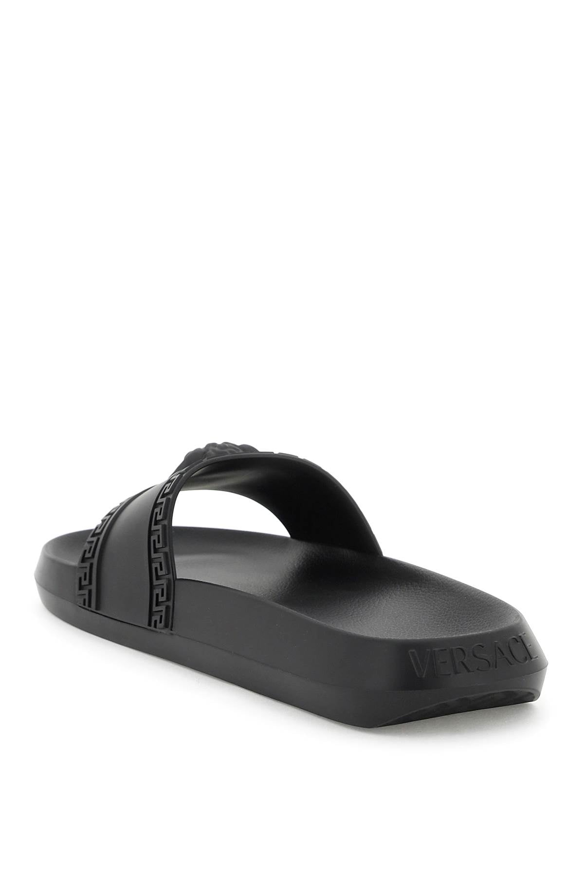 Versace 'palazzo' rubber slides