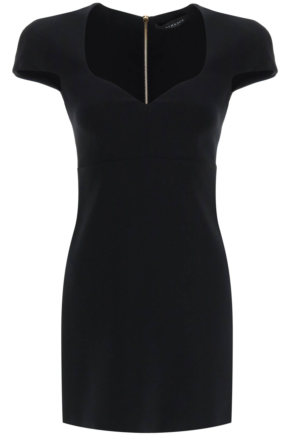 Versace crepe mini dress