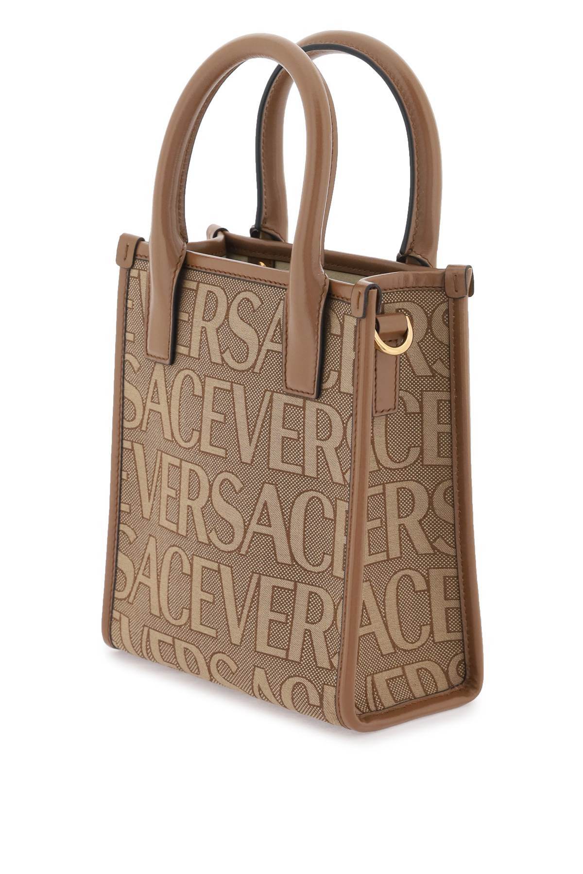 Versace versace allover mini shopper bag