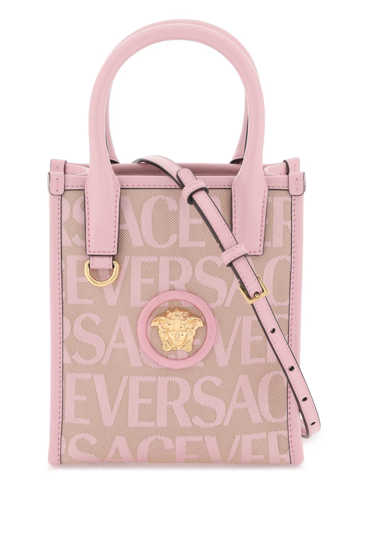 Versace versace allover mini shopper bag