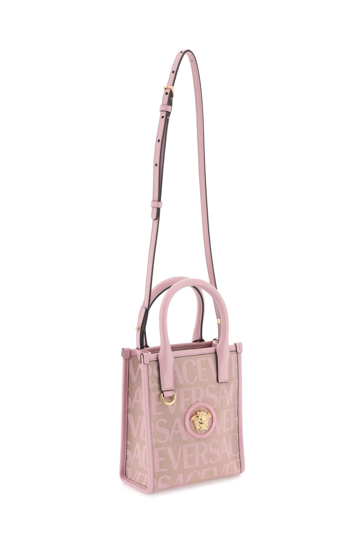 Versace versace allover mini shopper bag