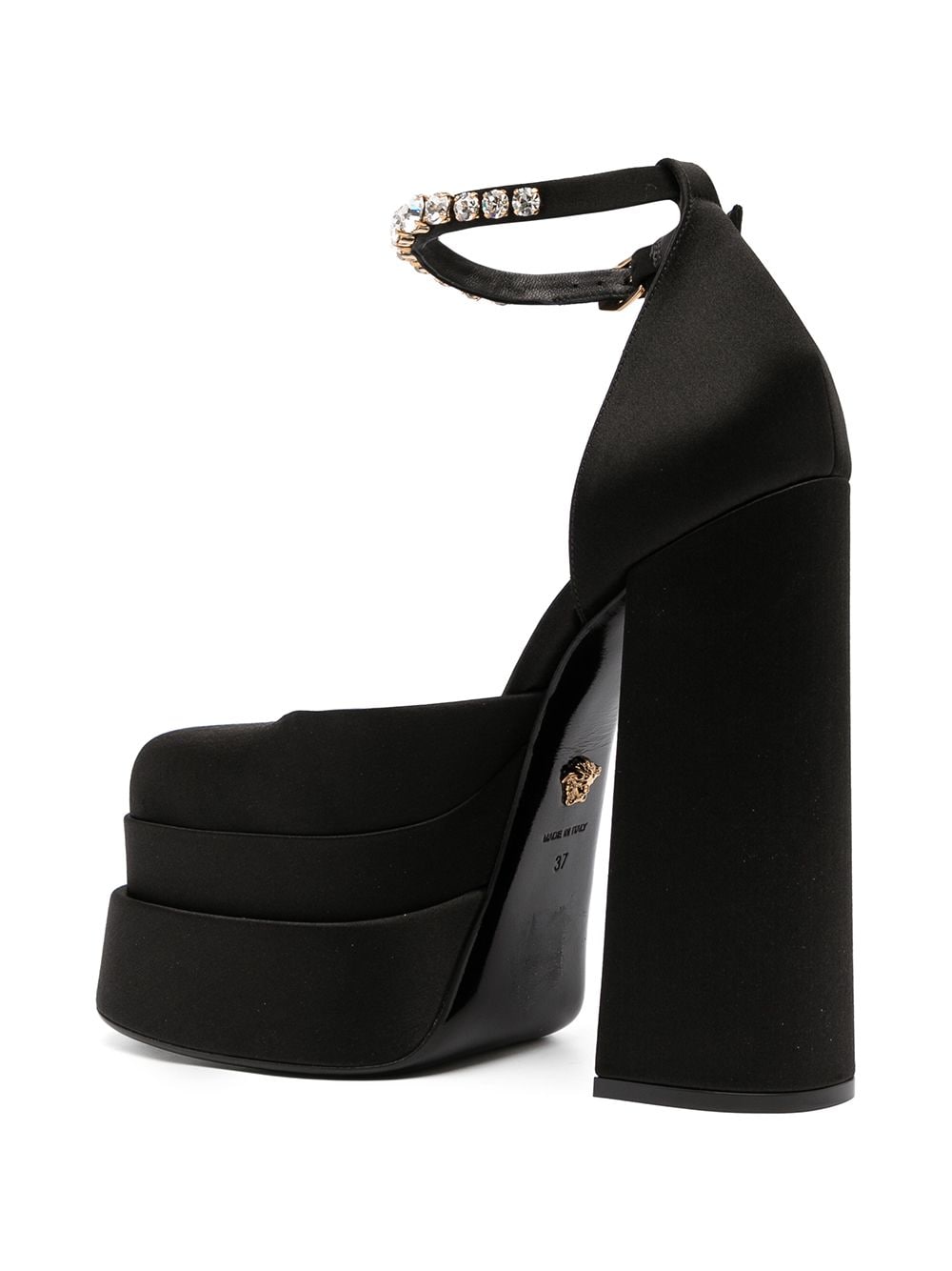 Versace With Heel Black