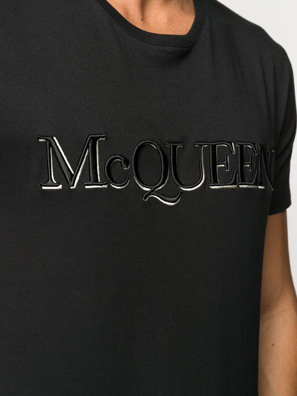 Alexander McQueen T-shirts and Polos Black