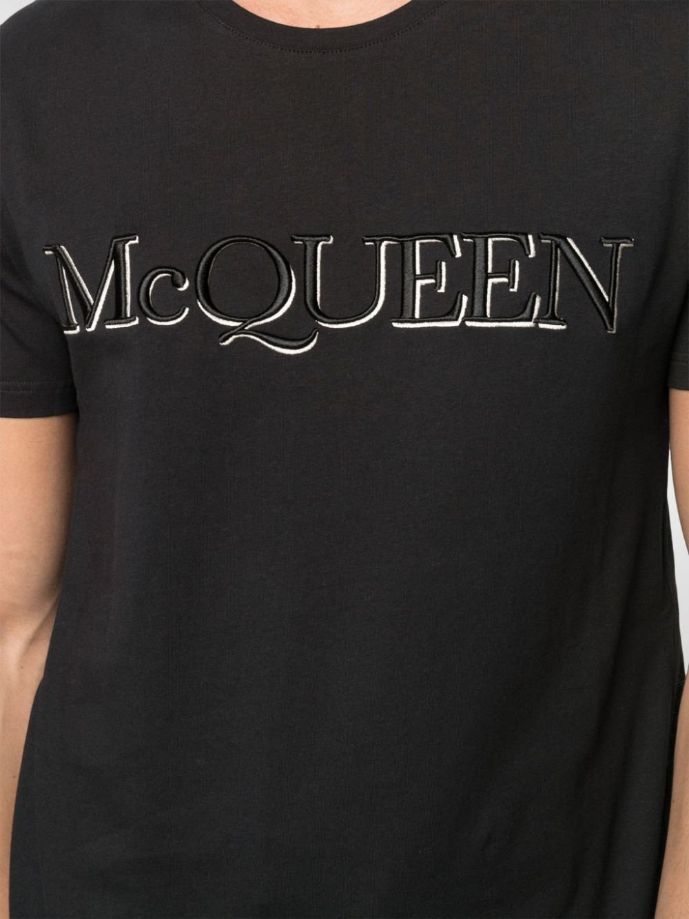 Alexander McQueen T-shirts and Polos Black