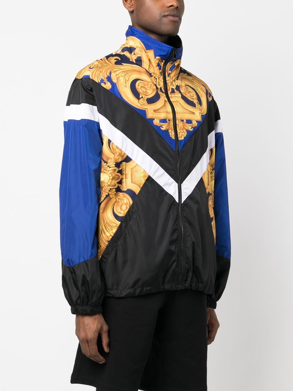 Versace Coats Blue