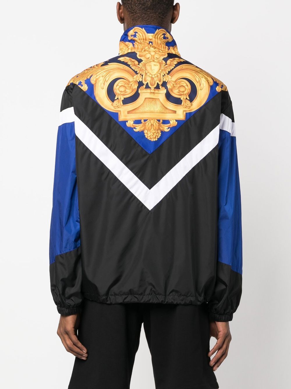 Versace Coats Blue